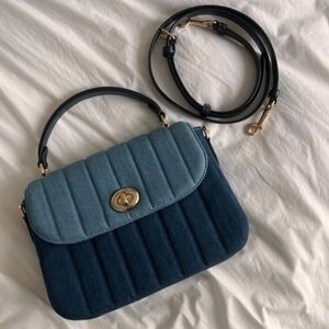 Coach Marlie denim multi crossbody - top handle bag
